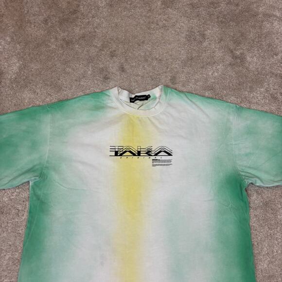Taka Original Training Step Tie Dye T Shirt Men's XL Streetwear - Picture 2 of 10